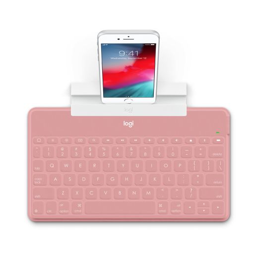 Безпровідна клавіатура Logitech Keys-to-Go Ultra Slim Keyboard Pink (920-010039)
