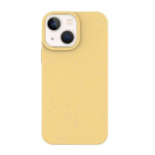 Эко-чехол CasePro Eco Nature Hybrid Case Yellow для iPhone 13 mini