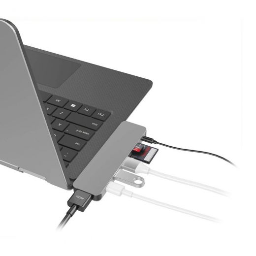Адаптер HyperDrive SOLO 7-in-1 USB-C Hub Space Gray