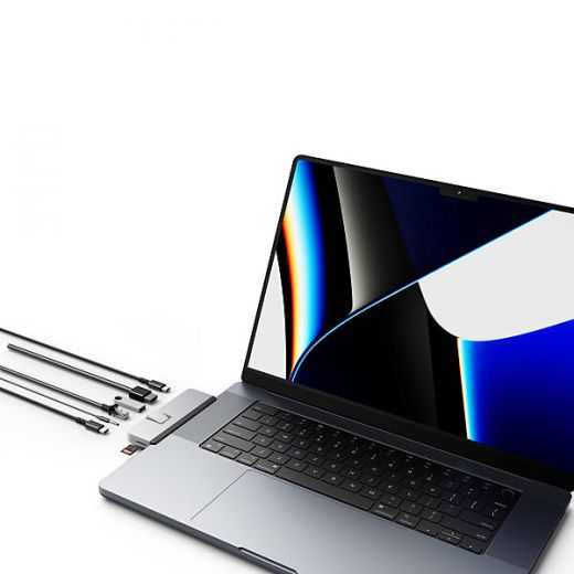 Адаптер Hyper HyperDrive USB-C Hub для MacBook Pro (2016-2021)