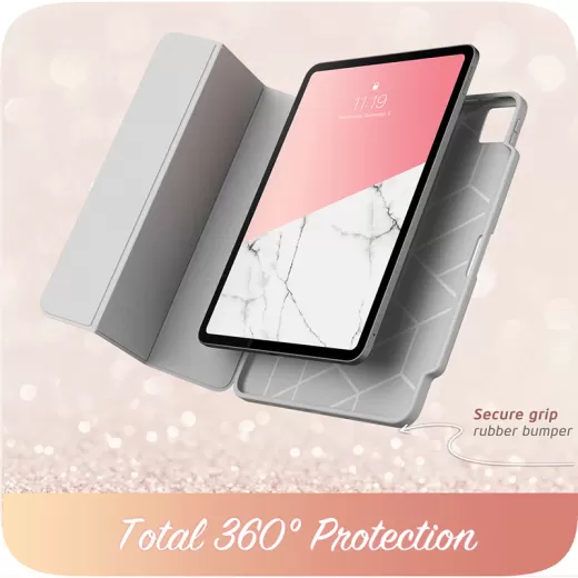 Чохол-підставка i-Blason Cosmo Case Marble Pink для iPad Pro 13" (2024)