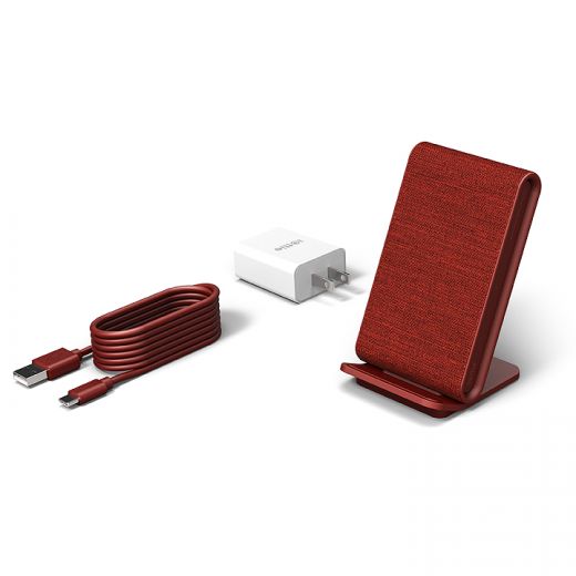Беспроводная зарядка iOttie iON Wireless Fast Charging Stand Red (CHWRIO104RD)