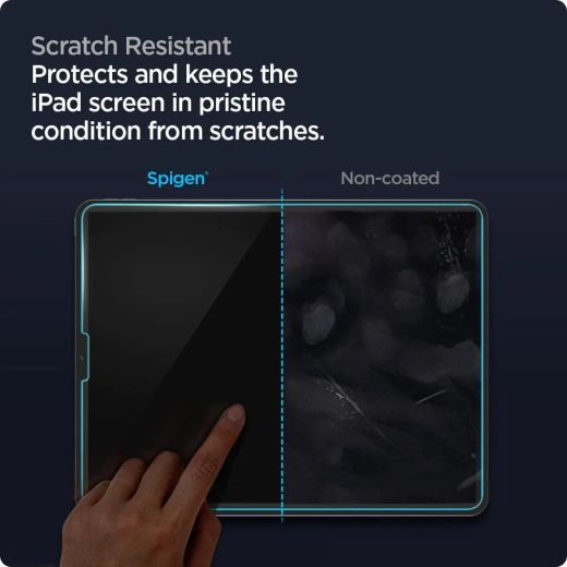 Защитное стекло Spigen Screen Protector EZ FIT GLAS.tR для iPad Pro 12.9" (2021 | 2020 | 2018) (AGL02809)