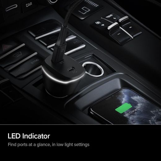 Автомобильное зарядное устройство Spigen ArcStation™ PD3.0 Car Charger