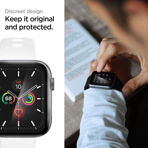 Захисне скло Spigen Screen Protector ProFlex EZ Fit для Apple Watch Series 6/5/SE (44mm)