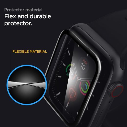 Захисне скло Spigen Screen Protector ProFlex EZ Fit для Apple Watch Series 6/5/SE (40mm)