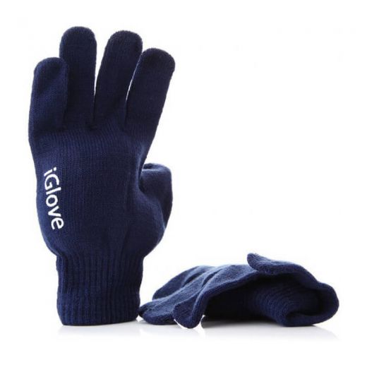 Перчатки iGlove Dark Blue для сенсорных экранов
