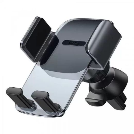 Автодержатель для телефона Baseus Easy Control Clamp Air Outlet Version Black (SUYK000101)