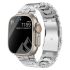 Металлический ремешок Luxury Titanium Strap Silver для Apple Watch 49мм | 45мм