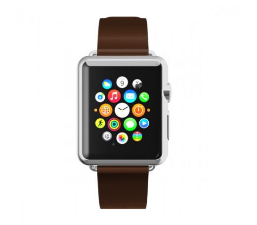 Ремінець Incipio Premium Leather Watch Band для Apple Watch 42/44mm - Espresso
