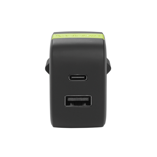 Мережевий зарядний пристрій InfinityLab InstantCharger 30W 2 USB Black