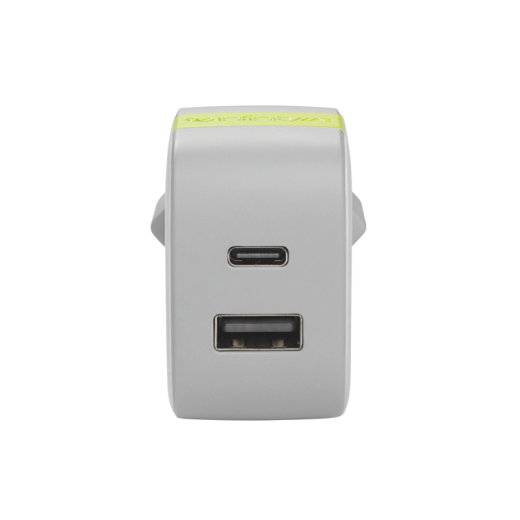 Мережевий зарядний пристрій InfinityLab InstantCharger 30W 2 USB White