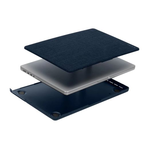 Чохол-накладка Incase Textured Hardshell in Woolenex Cobalt для MacBook Pro 14"  (2021 | 2022 | 2023  M1 | M2 | M3) (INMB200720-CBT)