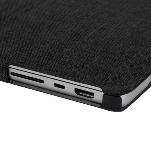 Чехол-накладка Incase Textured Hardshell in Woolenex Graphite для MacBook Pro 16" (2021 | 2022 | 2023  M1 | M2 | M3) (INMB200723-GFT)