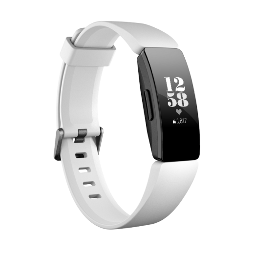 Фитнес-трекер Fitbit Inspire HR White/Black
