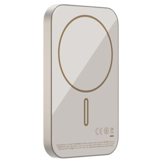 Повербанк Momax Q.Mag X Magnetic Wireless Power Bank 5000mAh Titanium