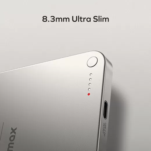 Повербанк Momax Q.Mag X Magnetic Wireless Power Bank 5000mAh Gen 2 Sandstone