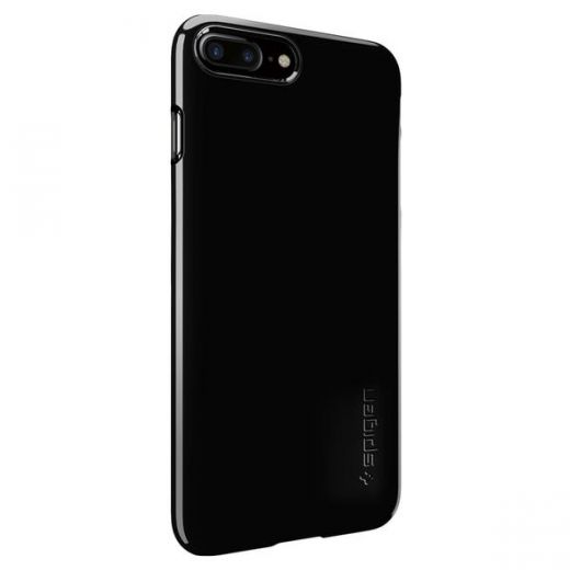 Чехол Spigen Thin Fit Jet Black для iPhone 7 Plus/8 Plus
