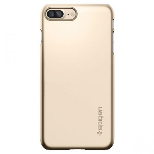 Чехол Spigen Thin Fit Champagne Gold для iPhone 7 Plus/8 Plus