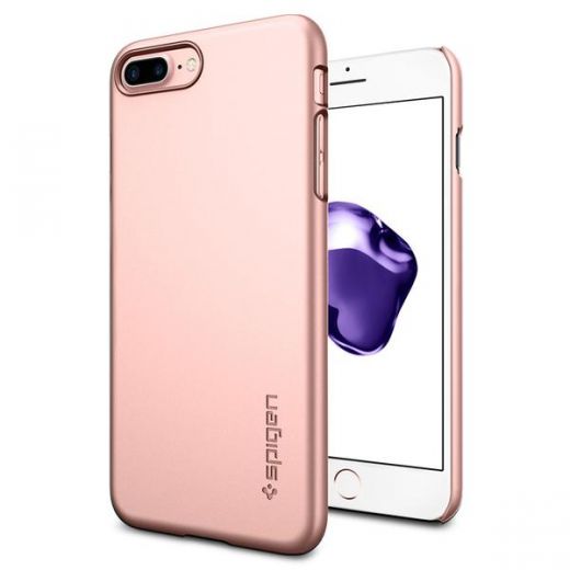 Чехол Spigen Thin Fit Rose Gold для iPhone 7 Plus/8 Plus