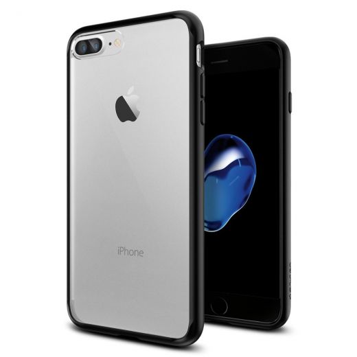 Чохол Spigen Ultra Hybrid Black для iPhone 7 Plus/8 Plus