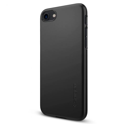 Чохол Spigen Thin Fit Black (042CS20427) для iPhone SE (2020)