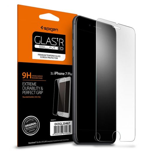 Стекло Spigen SGP GLAS.tR SLIM HD Screen Protector - iPhone 8 Plus/7 Plus (054GL22383)