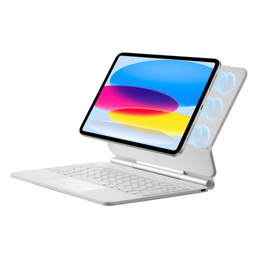 Чехол-клавиатура ESR Rebound Magnetic Keyboard Case White для iPad 10.9" (10-е поколение) 2022