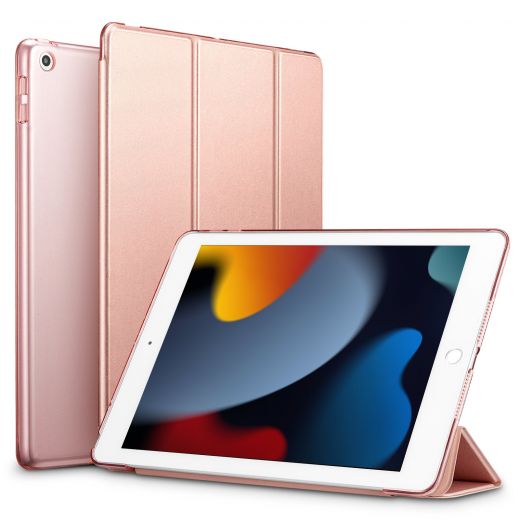 Чехол-подставка ESR Ascend Trifold Hard Rose Gold для iPad 10.2 (2021 | 2020 | 2019)