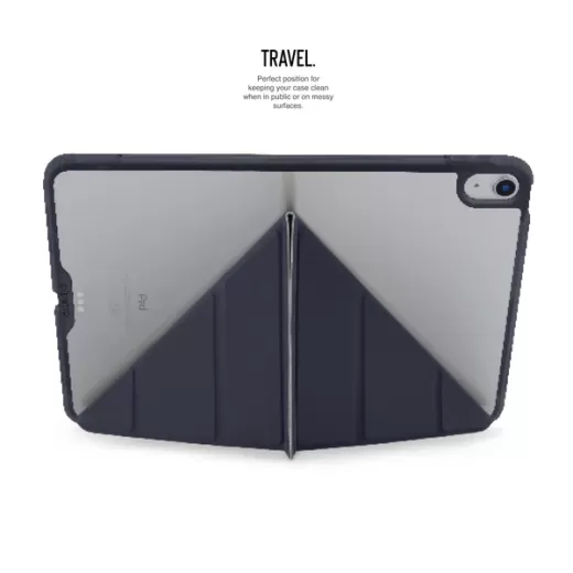 Чохол-підставка Pipetto Origami No1 Original Case Dark Blue для iPad Air 11” M3 | M2 (2025 | 2024) | Air 10.9" 4 | 5 M1 (2020 | 2022)