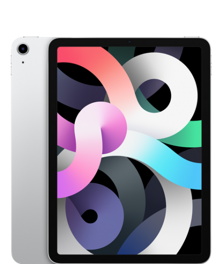 Планшет Apple iPad Air 10.9" 2020 Wi-Fi + Cellular 64GB Silver (MYHY2, MYGX2)