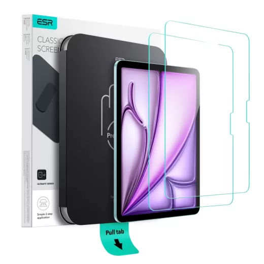 Захисне скло ESR UltraFit Classic Screen Protector (2 шт.) для iPad Air 13” M3 | M2 (2025 | 2024) (1E11800102)