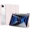 Чехол-подставка Dux Ducis Toby Series Antiskid Leather Tablet Case Pink для iPad Pro 11" (2024) (SS-EDA006475602A)