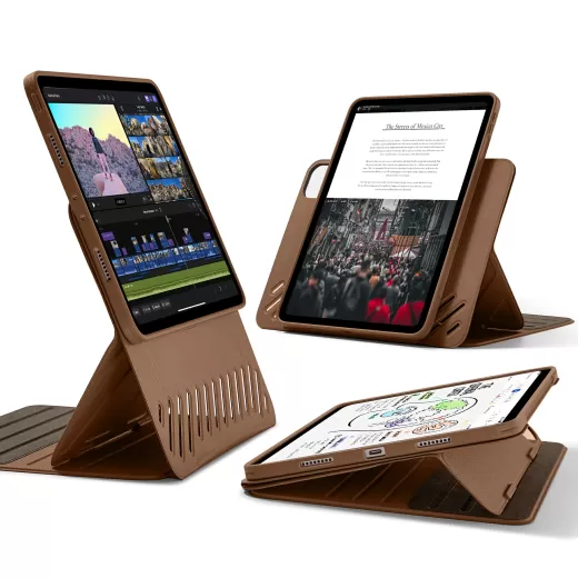 Чехол ESR Shift Magnetic Brown для iPad Air 13” M2 (2024)