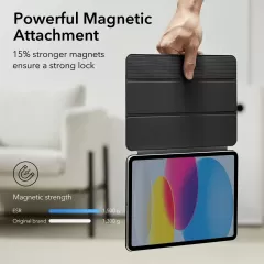 Чехол ESR Rebound Magnetic Case Black для iPad 11'' (2025) | iPad 10.9 (2022) (1B1870107)