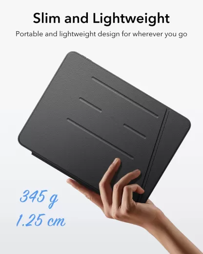 Чехол ESR Flip Magnetic Case with Pencil Holder Light Purple для iPad Air 11” M2 | M3 (2024 | 2025) (1B21400303)