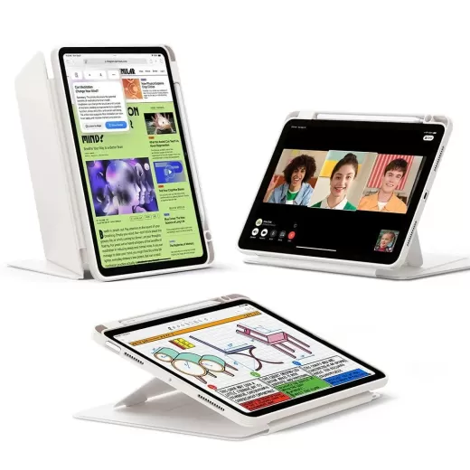 Чехол ESR Flip Magnetic Case with Pencil Holder Starlight для iPad Air 11” M2 | M3 (2024 | 2025)