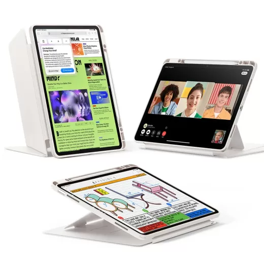 Чехол ESR Flip Magnetic Case with Pencil Holder Starlight для iPad Air 13” M2 | M3 (2024 | 2025)