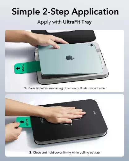 Защитное стекло ESR UltraFit Classic Screen Protector (2 шт.) для iPad Air 11” M3 | M2 (2025 | 2024) (1E11700102)