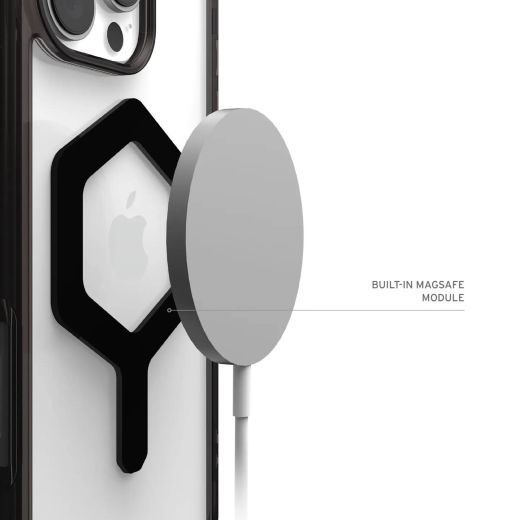 Противоударный чехол UAG Plyo Magsafe Black/Black для iPhone 16 Pro Max (114481114040)