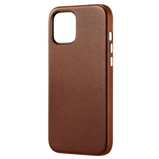 Шкіряний чохол ESR Metro Leather Case with HaloLock Brown для iPhone 13