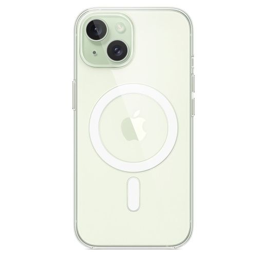 Прозрачный чехол CasePro Clear Case with MagSafe для iPhone 15