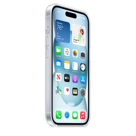 Прозорий чохол CasePro Clear Case with MagSafe для iPhone 15 Plus