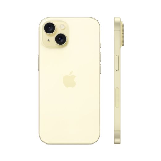 Apple iPhone 15 256Gb Yellow Фізична сім-карта (MTP83)