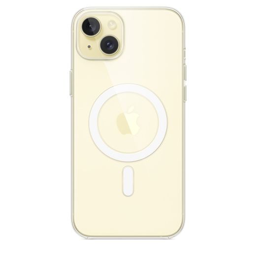 Оригинальный прозрачный чехол Apple Clear Case with MagSafe для iPhone 15 Plus (MT213)