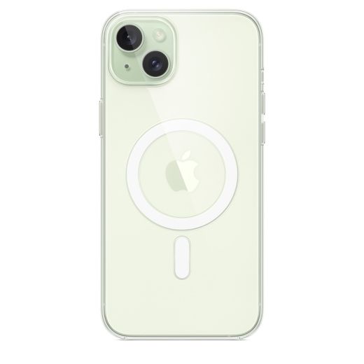 Оригинальный прозрачный чехол Apple Clear Case with MagSafe для iPhone 15 Plus (MT213)