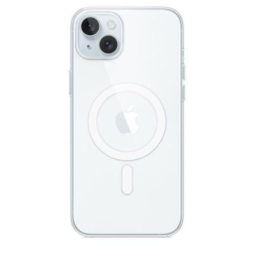 Оригінальний прозорий чохол Apple Clear Case with MagSafe для iPhone 15 Plus (MT213)