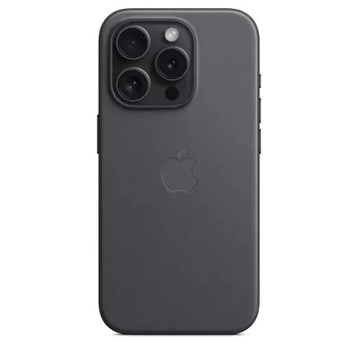 Чохол CasePro FineWoven Case with MagSafe Black для iPhone 15 Pro Max