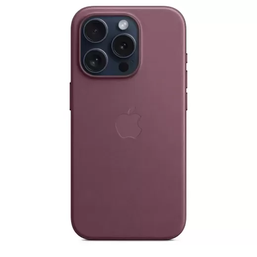 Чехол CasePro FineWoven Case with MagSafe Mulberry для iPhone 15 Pro Max