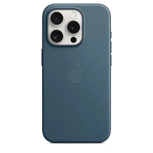Чохол CasePro FineWoven Case with MagSafe Pacific Blue для iPhone 15 Pro